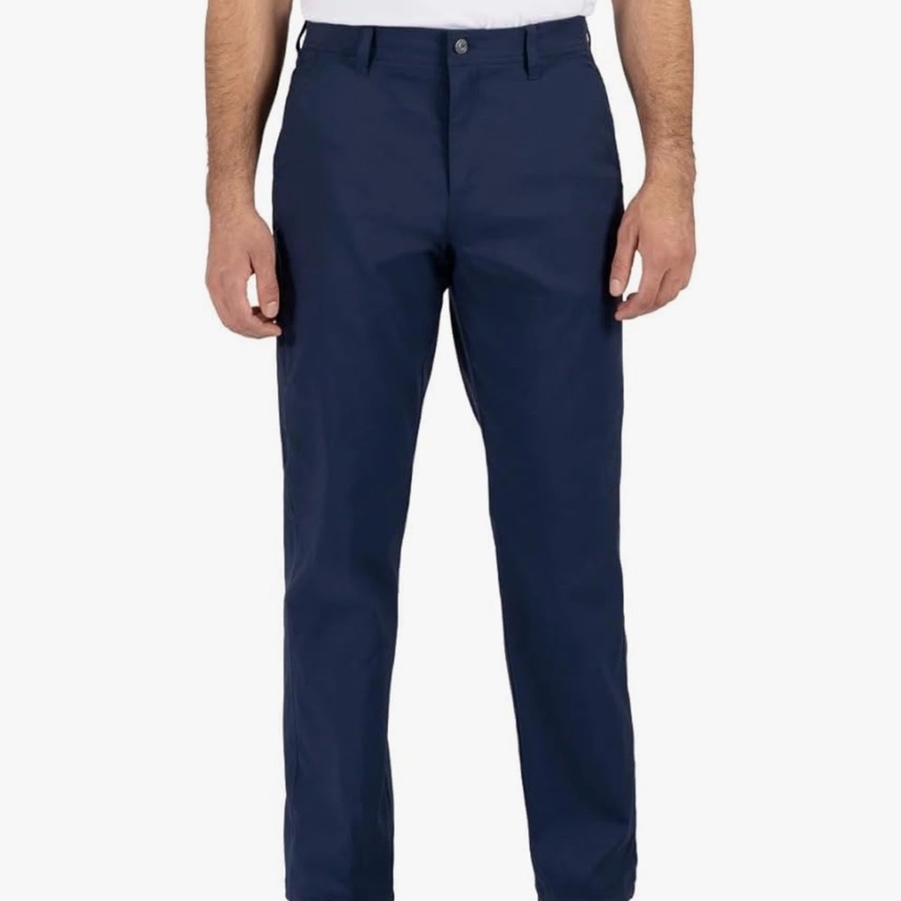 Gerry Men’s Water-Repellent Fleece-Lined Pants with Stretch – Navy – Size 36x32